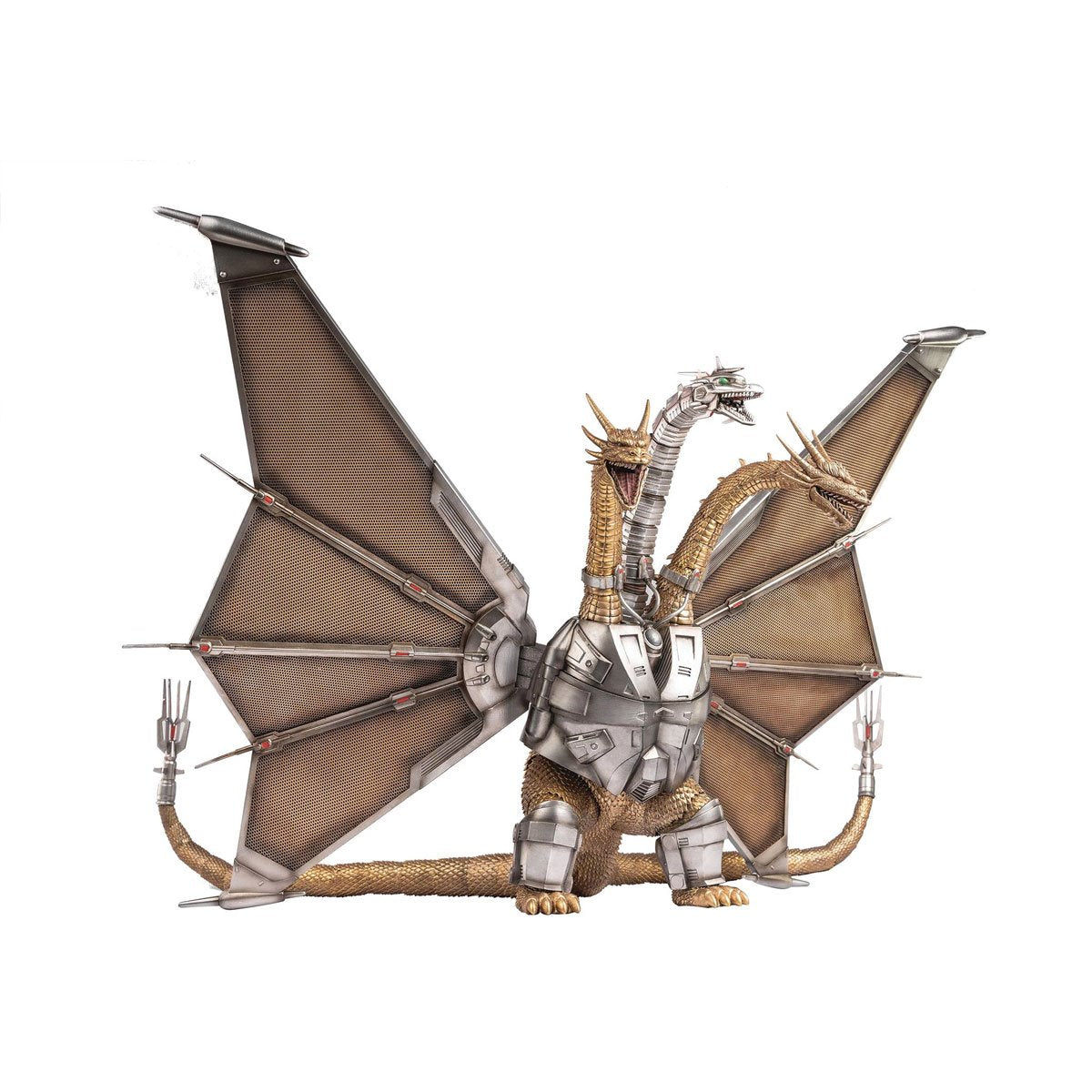 Godzilla vs. King Ghidorah 1991 Mecha King Ghidorah Exquisite Basic Series Action Figure - Image 2