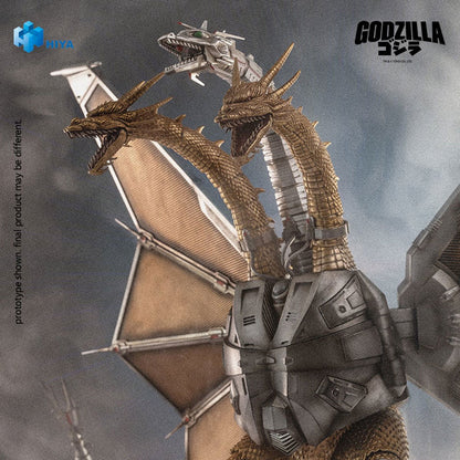 Godzilla vs. King Ghidorah 1991 Mecha King Ghidorah Exquisite Basic Series Action Figure - Image 4