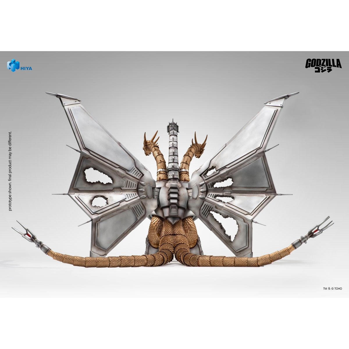 Godzilla vs. King Ghidorah Mechanical King Ghidorah Battle Damaged Exquisite Basic Series None Scale Action Figure - Image 5