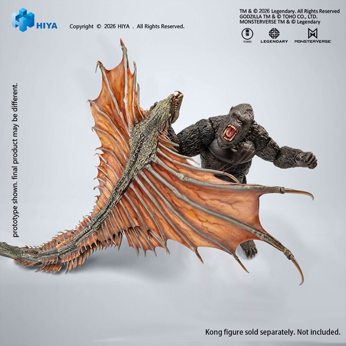 Godzilla vs. Kong Warbat Exquisite Basic Series None Scale 21 1/2-inch Action Figure - Image 7
