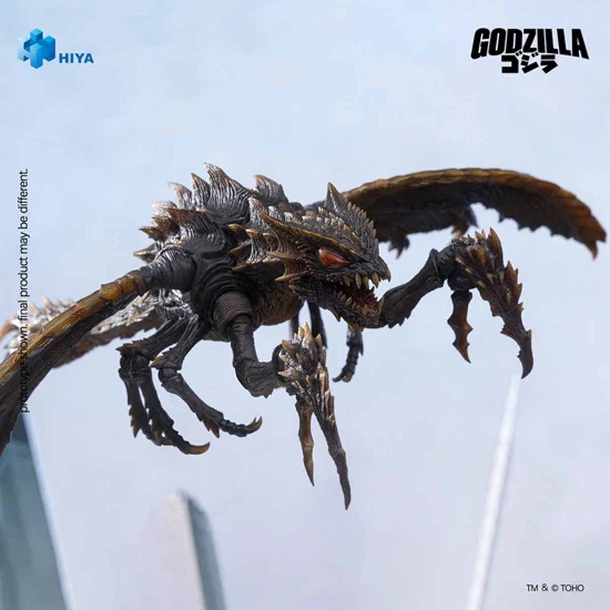 Godzilla vs. Megaguirus 2000 Megaguirus Exquisite Basic Series None Scale 9 3/4-Inch Action Figure - Image 9
