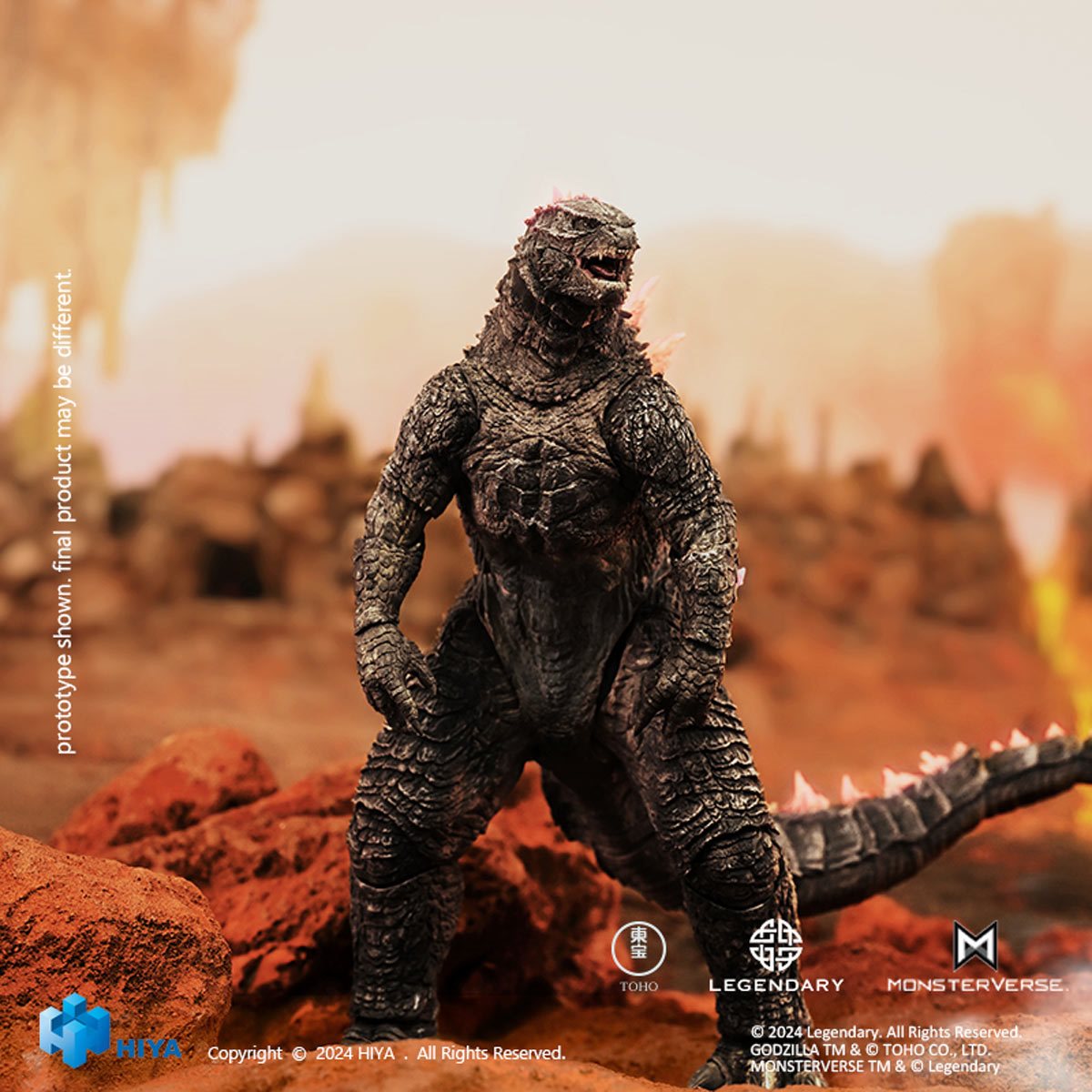 Godzilla x Kong: The New Empire Godzilla Evolved Exquisite Basic Action Figure - Image 4
