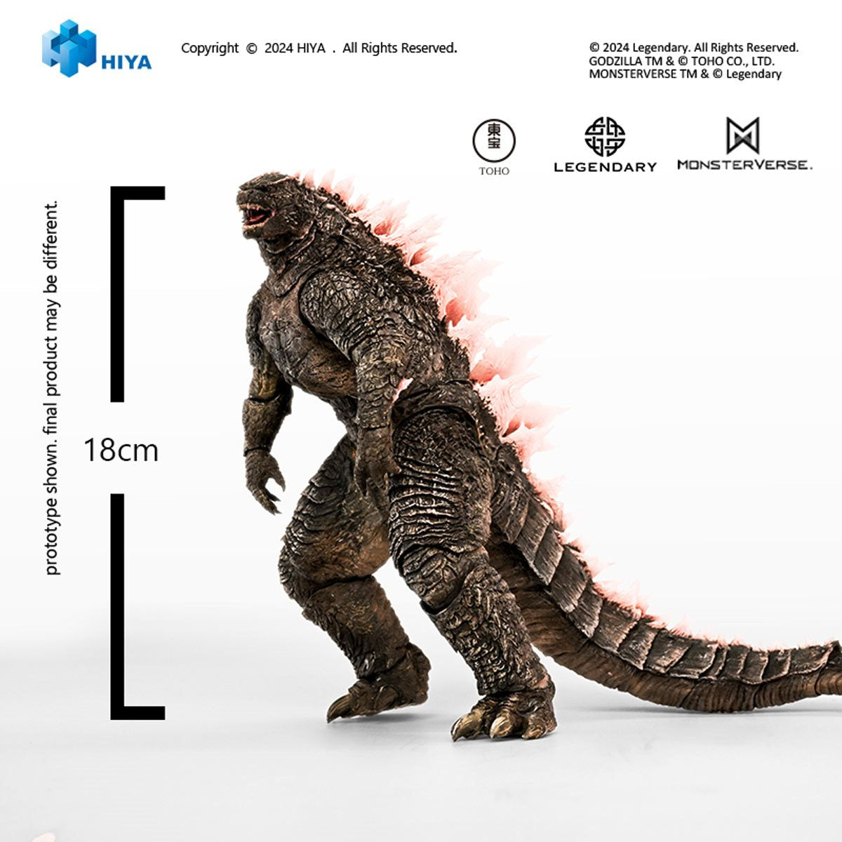Godzilla x Kong: The New Empire Godzilla Evolved Exquisite Basic Action Figure - Image 6