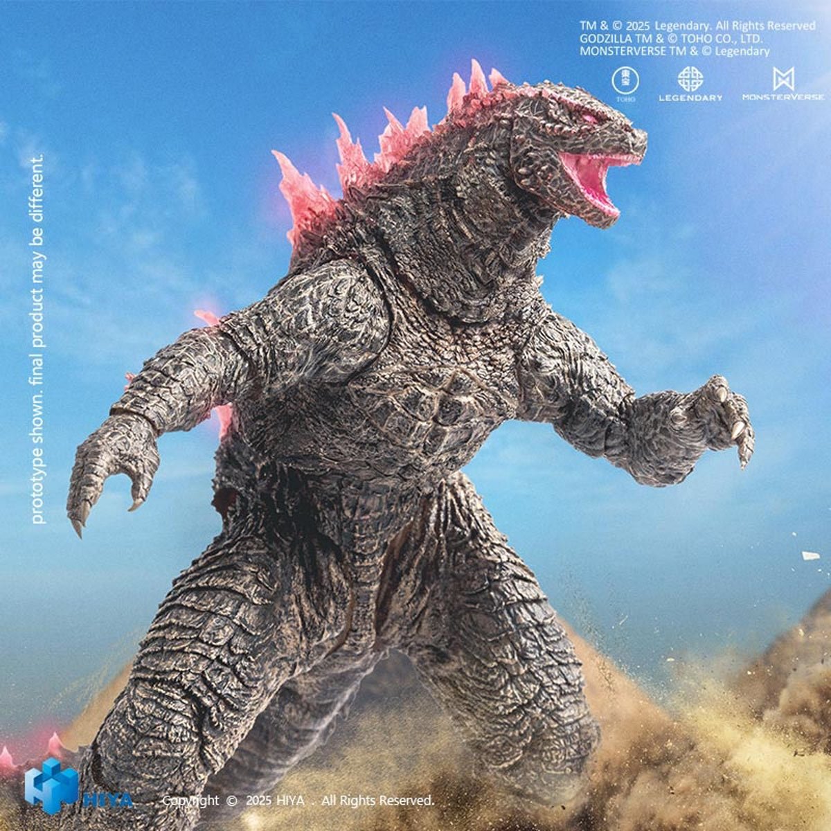 Godzilla x Kong: The New Empire Heat Ray Godzilla Evolved Exquisite Basic Series Action Figure - Image 7