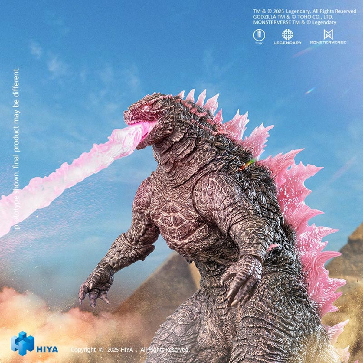 Godzilla x Kong: The New Empire Heat Ray Godzilla Evolved Exquisite Basic Series Action Figure - Image 10