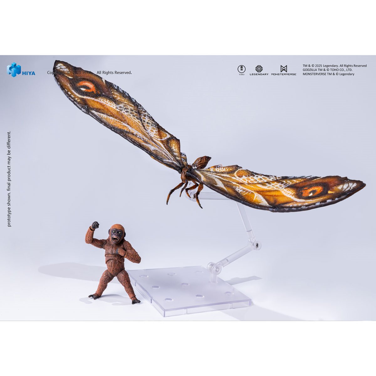Godzilla x Kong: The New Empire Mothra Premium Set Exquisite Basic Series None Scale 14-Inch Action Figure - Image 4