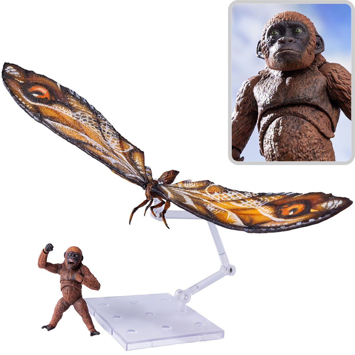 Godzilla x Kong: The New Empire Mothra Premium Set Exquisite Basic Series None Scale 14-Inch Action Figure