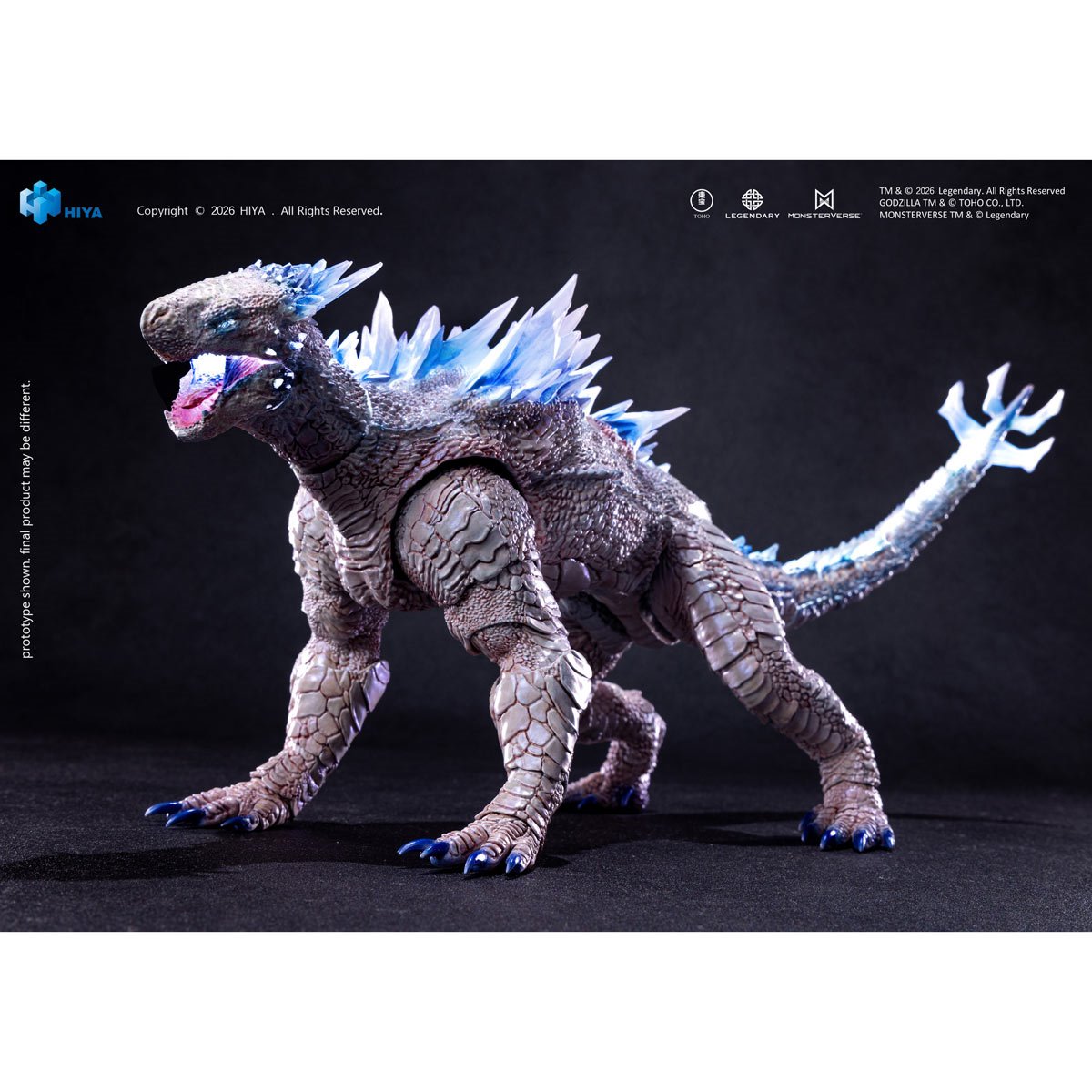 Godzilla x Kong: The New Empire Shimo Frost Bite Blast Exquisite Basic Plus Series None Scale 7-Inch Action Figure - Image 3