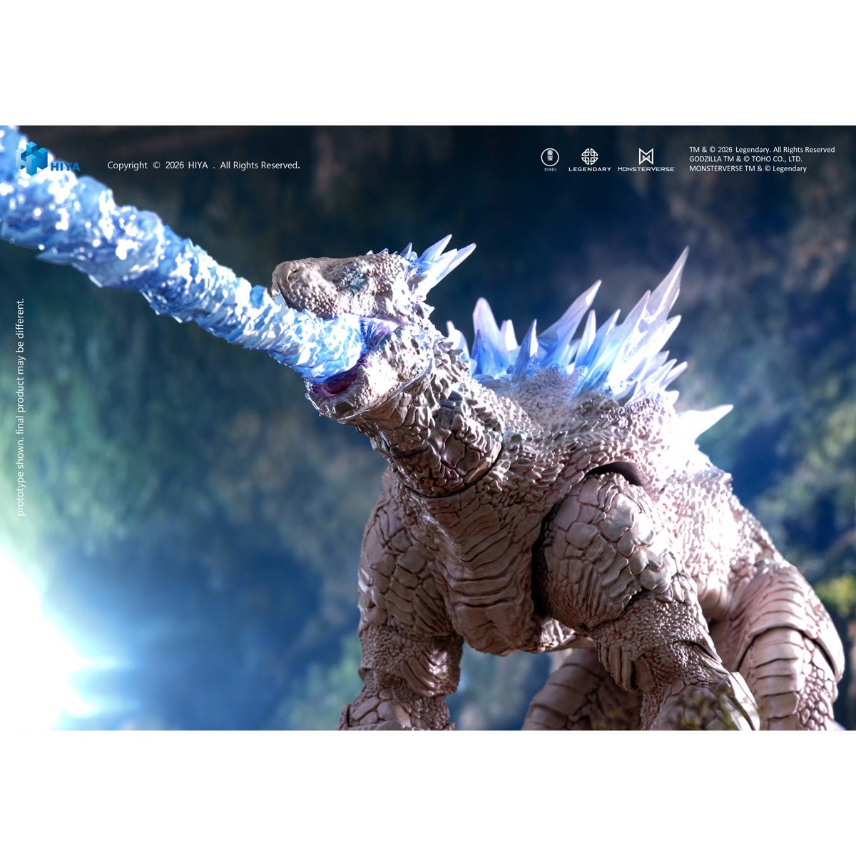 Godzilla x Kong: The New Empire Shimo Frost Bite Blast Exquisite Basic Plus Series None Scale 7-Inch Action Figure - Image 9