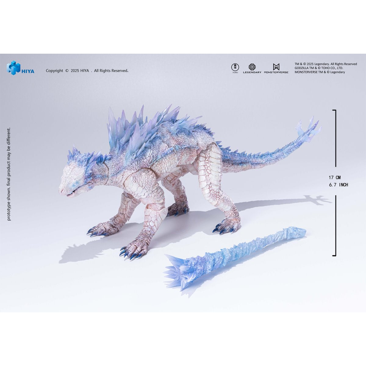 Godzilla x Kong: The New Empire Shimo Frost Bite Blast Exquisite Basic Series None Scale 7-Inch Action Figure - Image 2