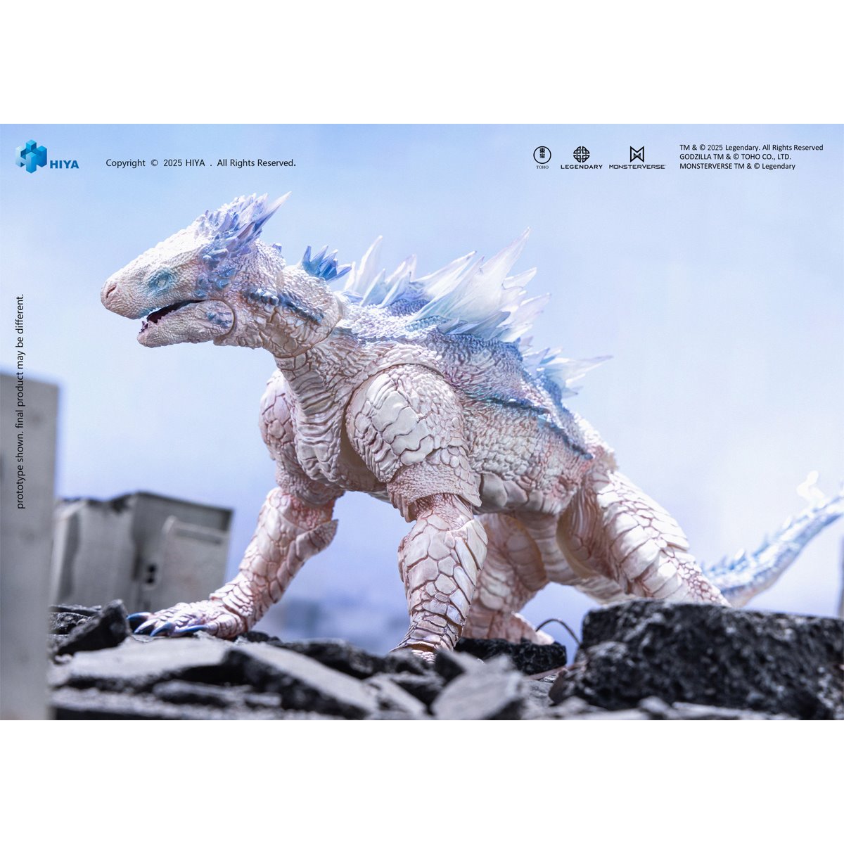 Godzilla x Kong: The New Empire Shimo Frost Bite Blast Exquisite Basic Series None Scale 7-Inch Action Figure - Image 6