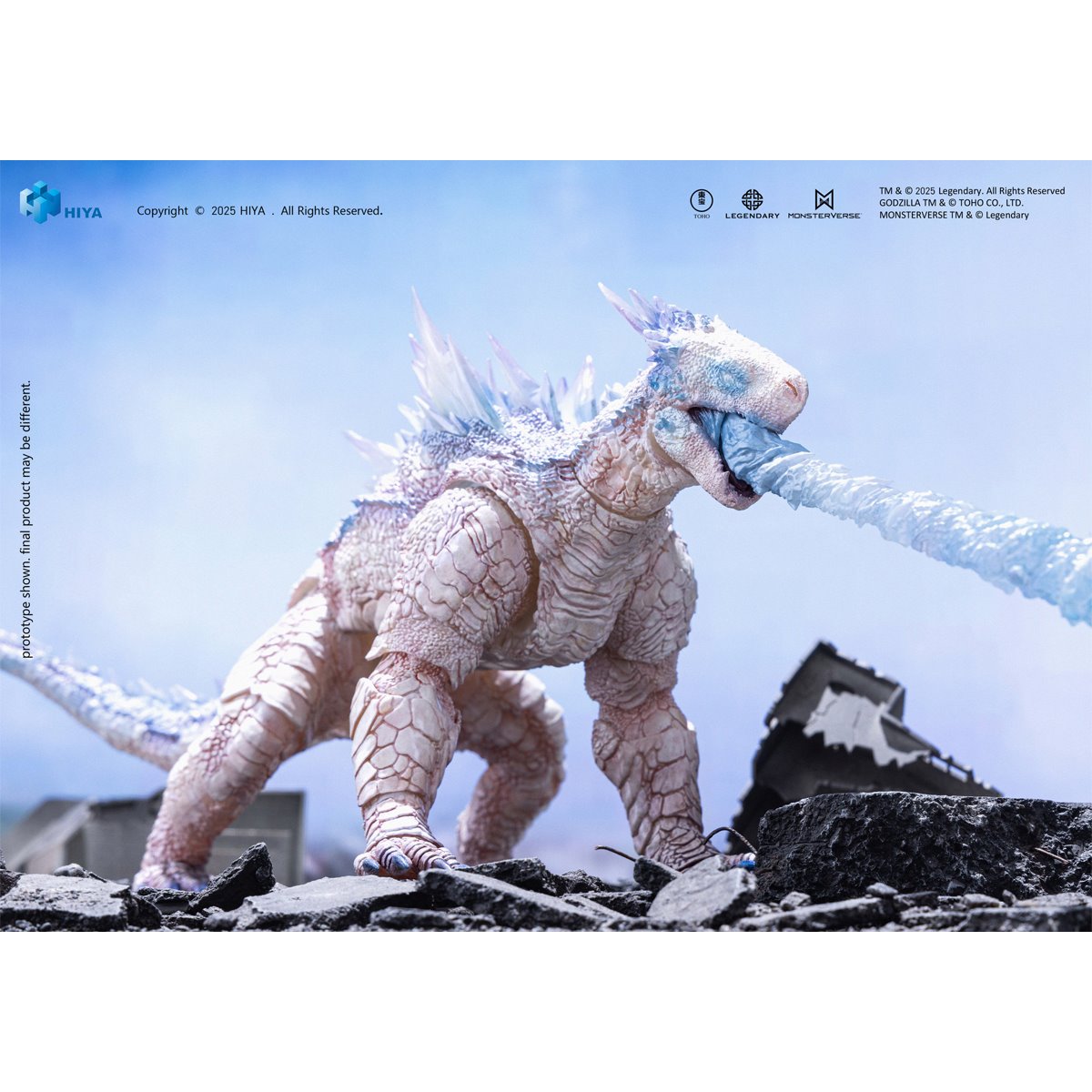 Godzilla x Kong: The New Empire Shimo Frost Bite Blast Exquisite Basic Series None Scale 7-Inch Action Figure - Image 7