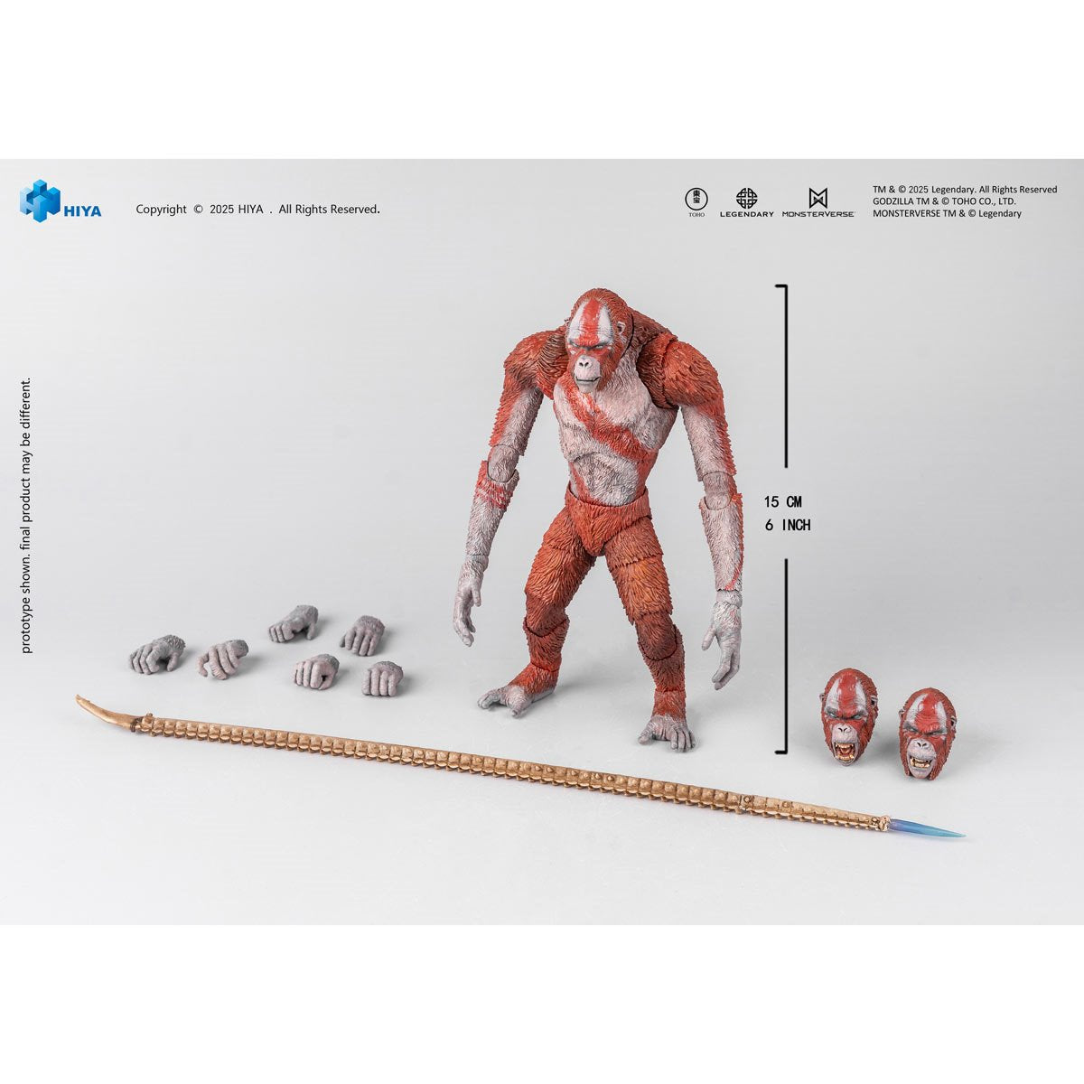 Godzilla x Kong The New Empire Skar King Exquisite Basic Series No Scale 6-Inch Action Figure - Image 2