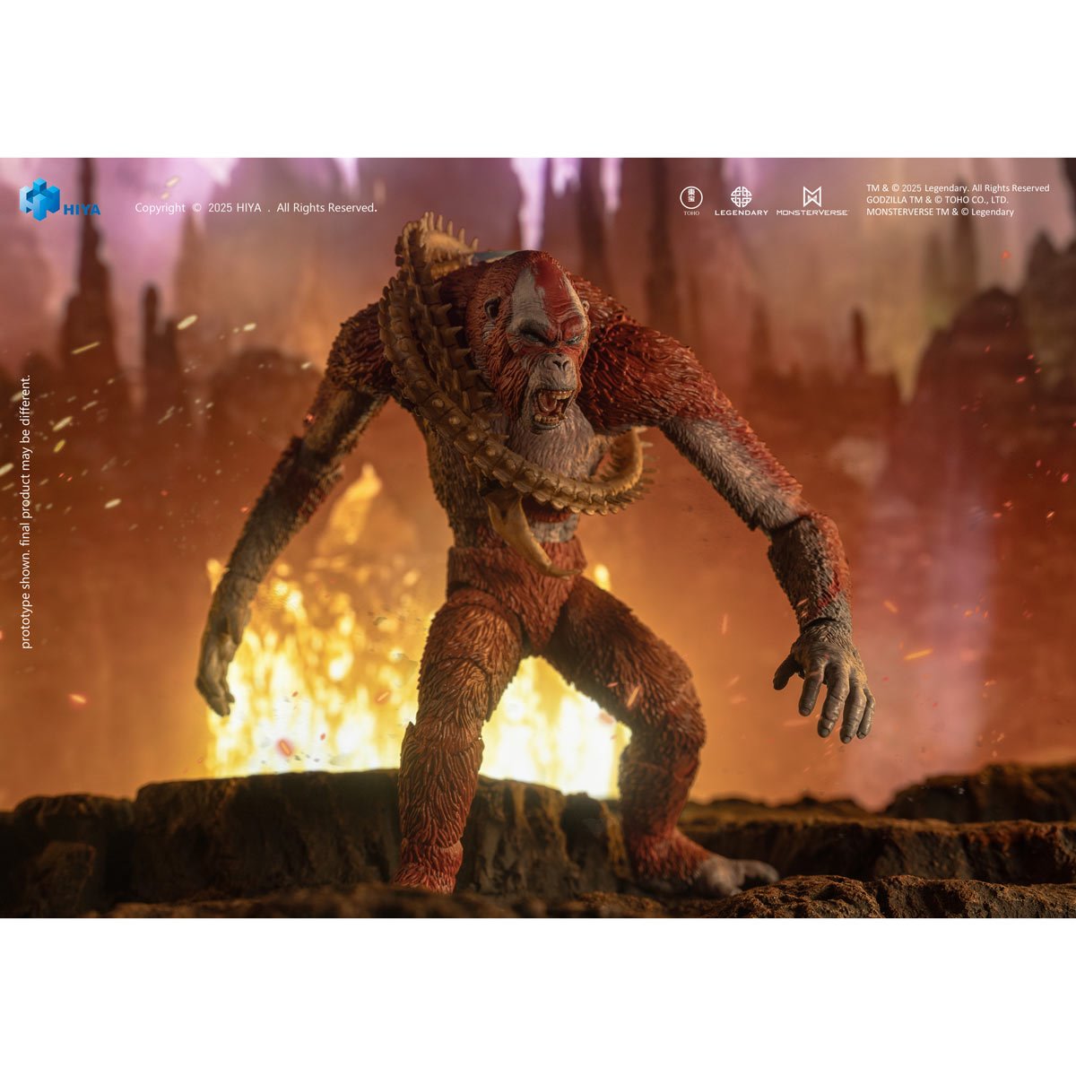 Godzilla x Kong The New Empire Skar King Exquisite Basic Series No Scale 6-Inch Action Figure - Image 9