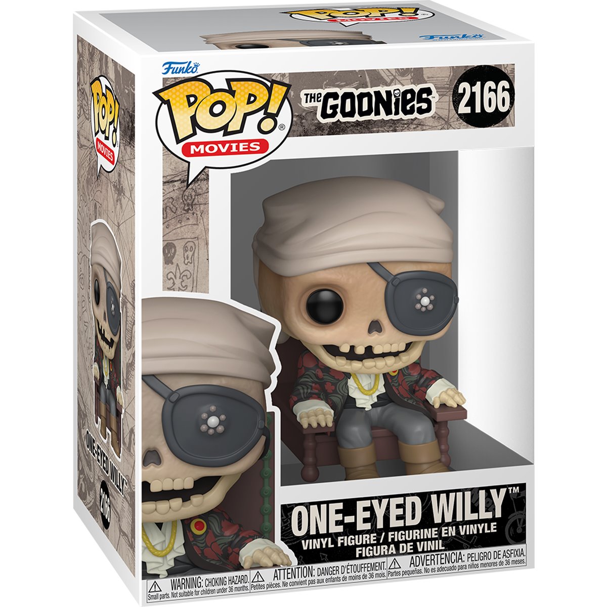 Goonies One-Eyed Willy Glitter Funko Pop! Vinyl Figure - Image 2