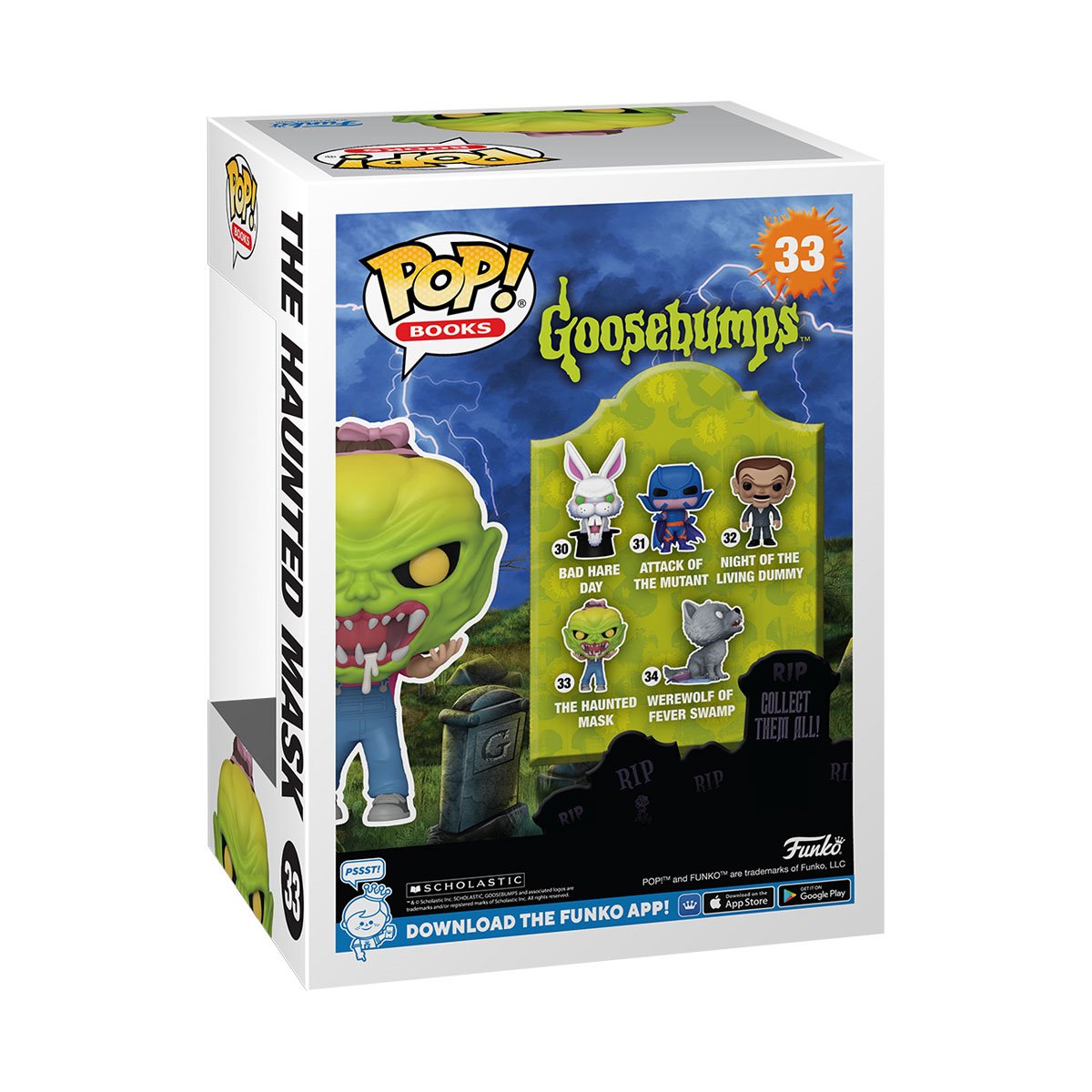 Goosebumps The Haunted Mask Funko Pop! Vinyl Figure #33 - Image 3
