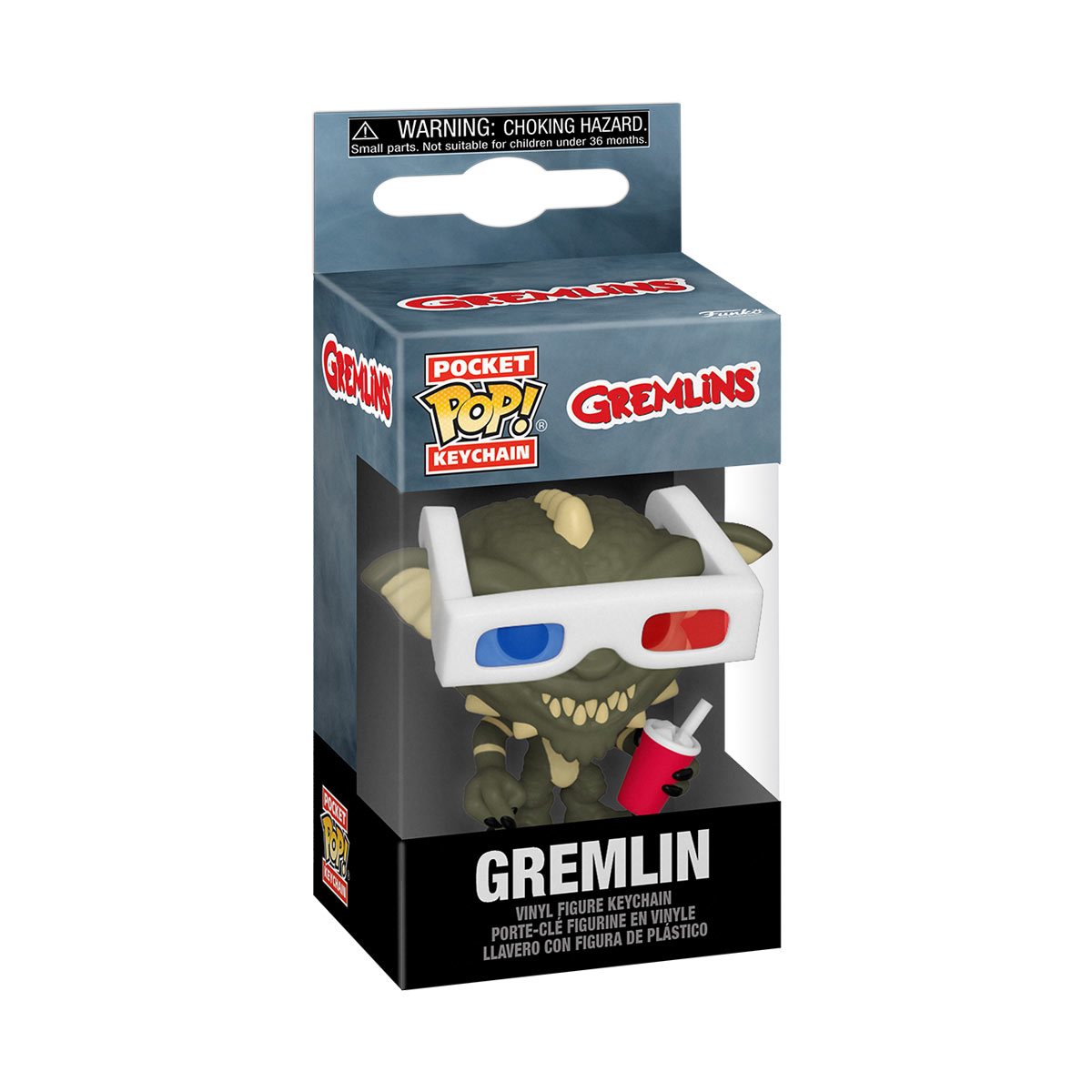 Gremlins Stripe with 3D Glasses Funko Pocket Pop! Key Chain - Image 3