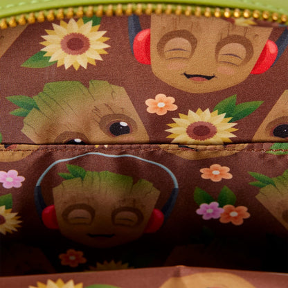 Guardians of the Galaxy Groot Floral Figural Crossbody Bag - Image 5