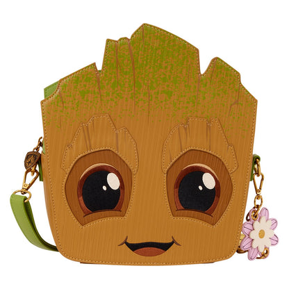 Guardians of the Galaxy Groot Floral Figural Crossbody Bag