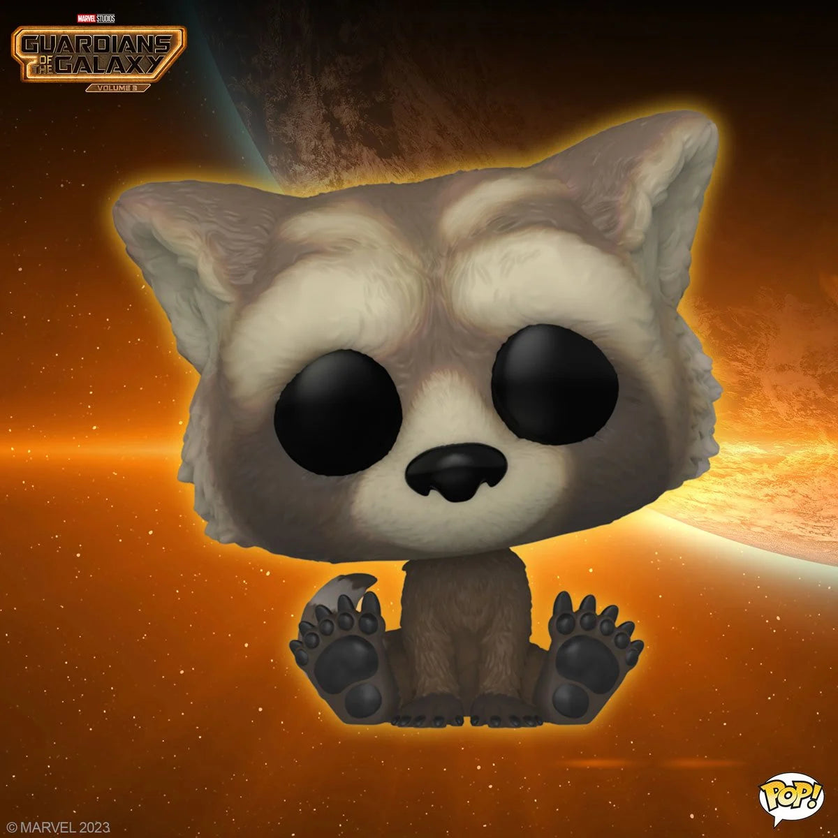 Guardians of the Galaxy Volume 3 Baby Rocket Funko Pop! Vinyl Figure #1208 - Image 3