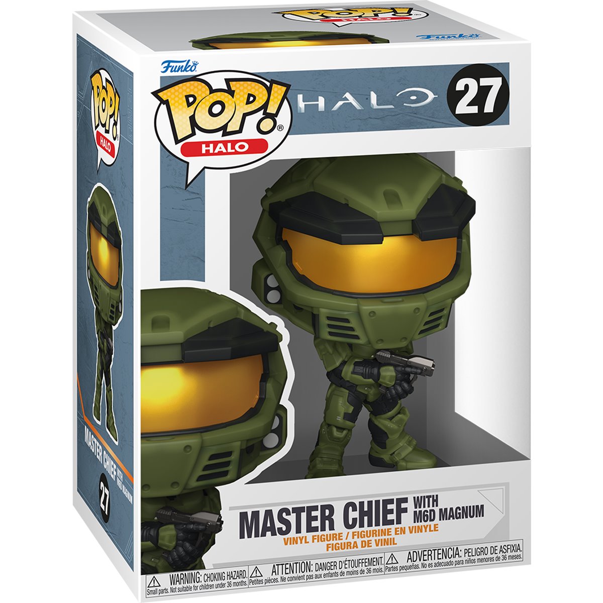 Halo 25th Anniversary Master Chief with M6D Magnum Funko Pop! Vinyl Figure #27 - Image 2