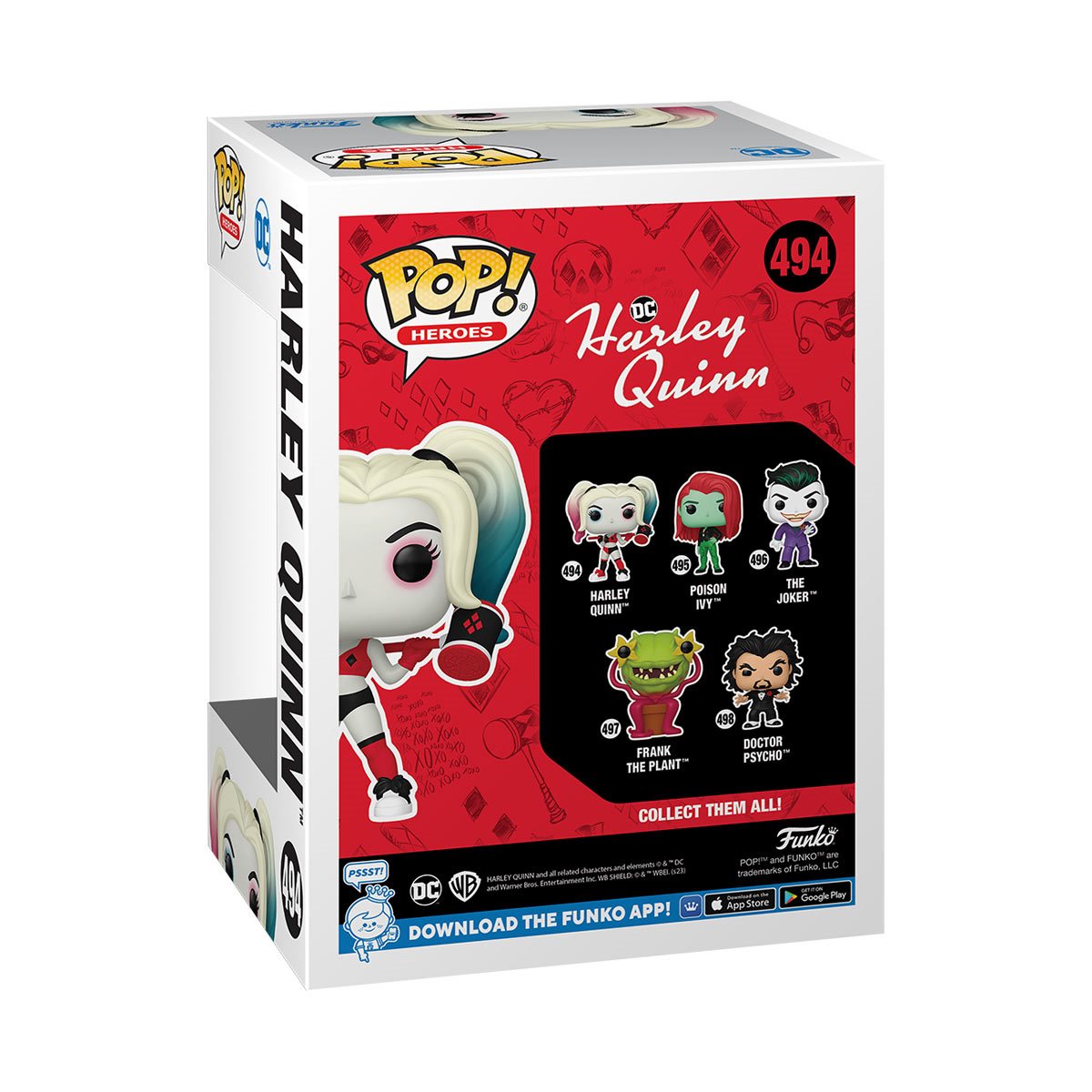 Harley Quinn Animated Series Harley Quinn with Mallet Funko Pop! Vinyl Figure #494 - Image 3