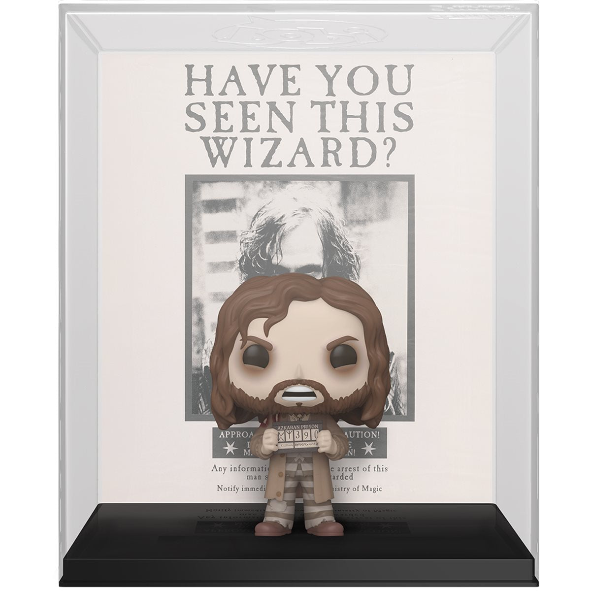 Harry Potter and the Prisoner of Azkaban Sirius Black Funko Pop! Cover Figure #08 with Case - Image 2