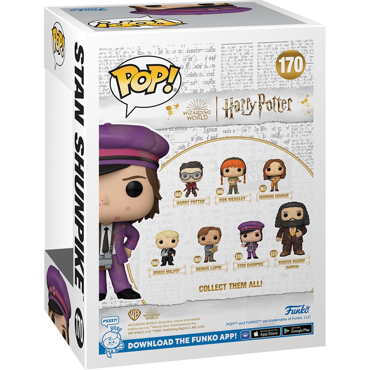 Harry Potter and the Prisoner of Azkaban Stan Shunpike Funko Pop! Vinyl Figure #170 - Image 3