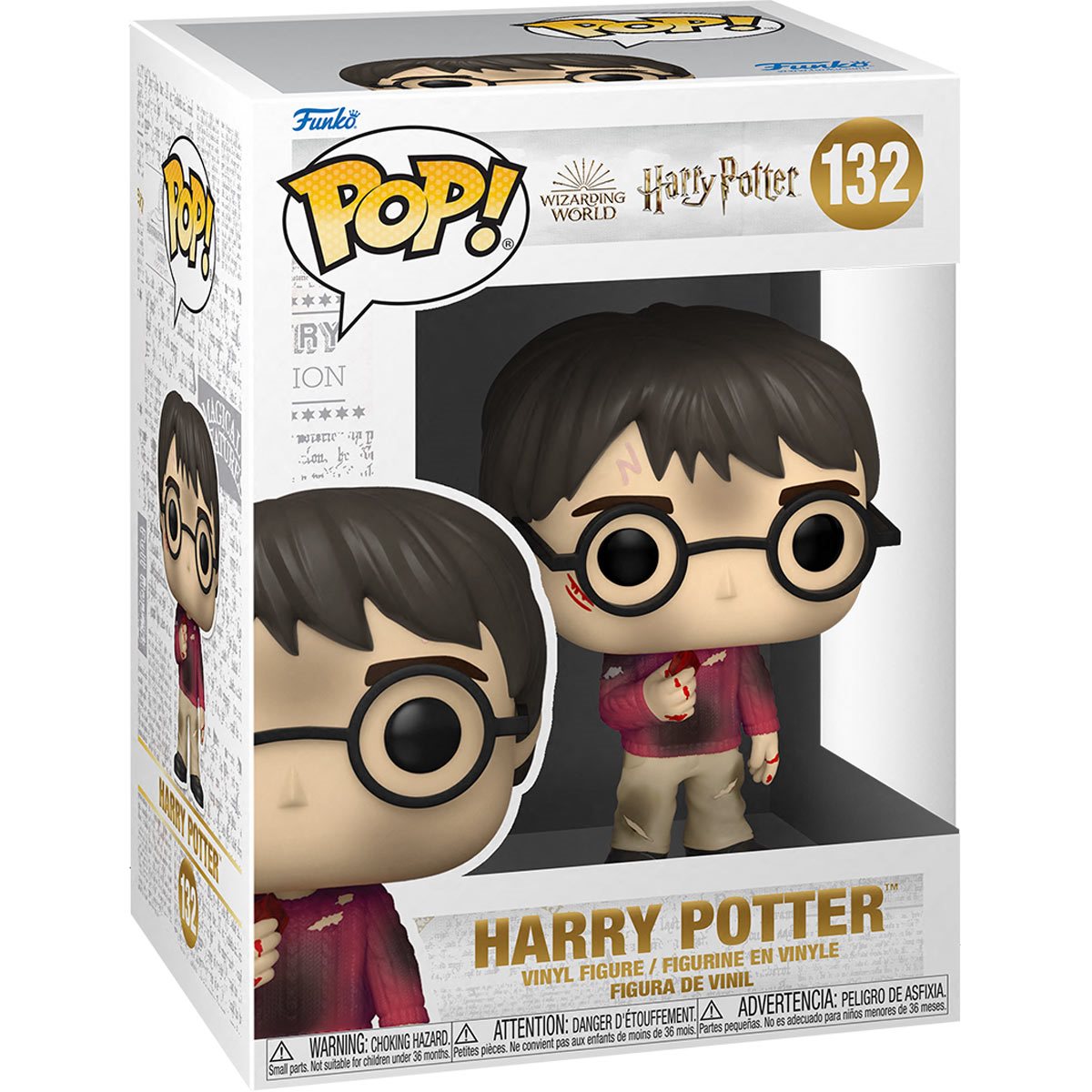 Harry Potter and the Sorcerer's Stone 20th Anniversary Harry with the Stone Funko Pop! Vinyl Figure #132 - Image 2