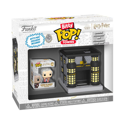 Harry Potter Garrick Ollivander and Ollivanders Wand Shop Funko Bitty Pop! Town - Image 3