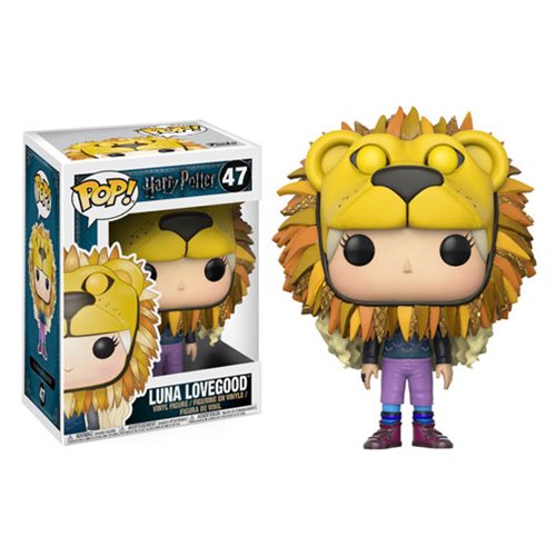 Harry Potter Luna Lovegood Lion Head Funko Pop! Vinyl Figure #47