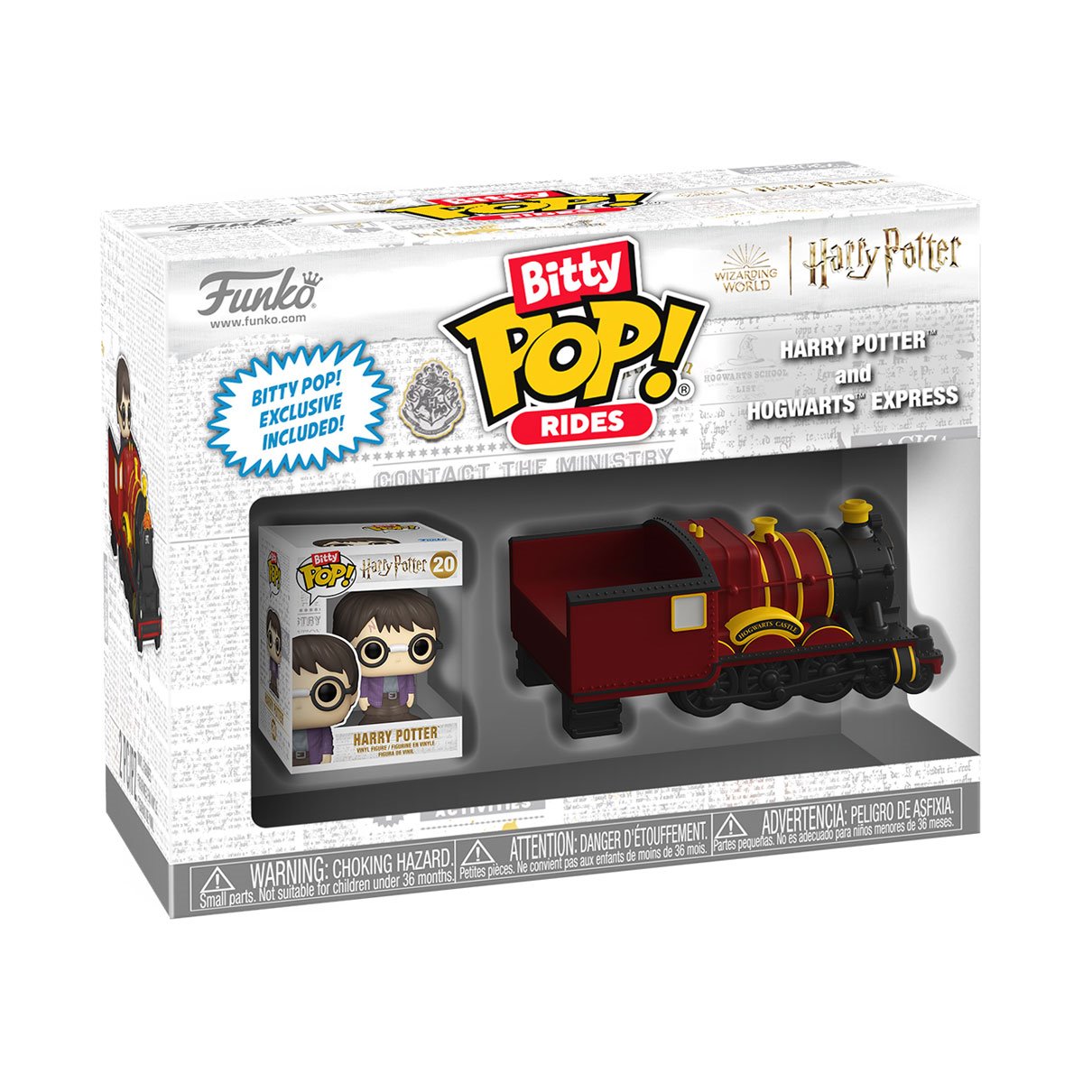 Harry Potter with Hogwarts Express Funko Bitty Pop! Ride - Image 3