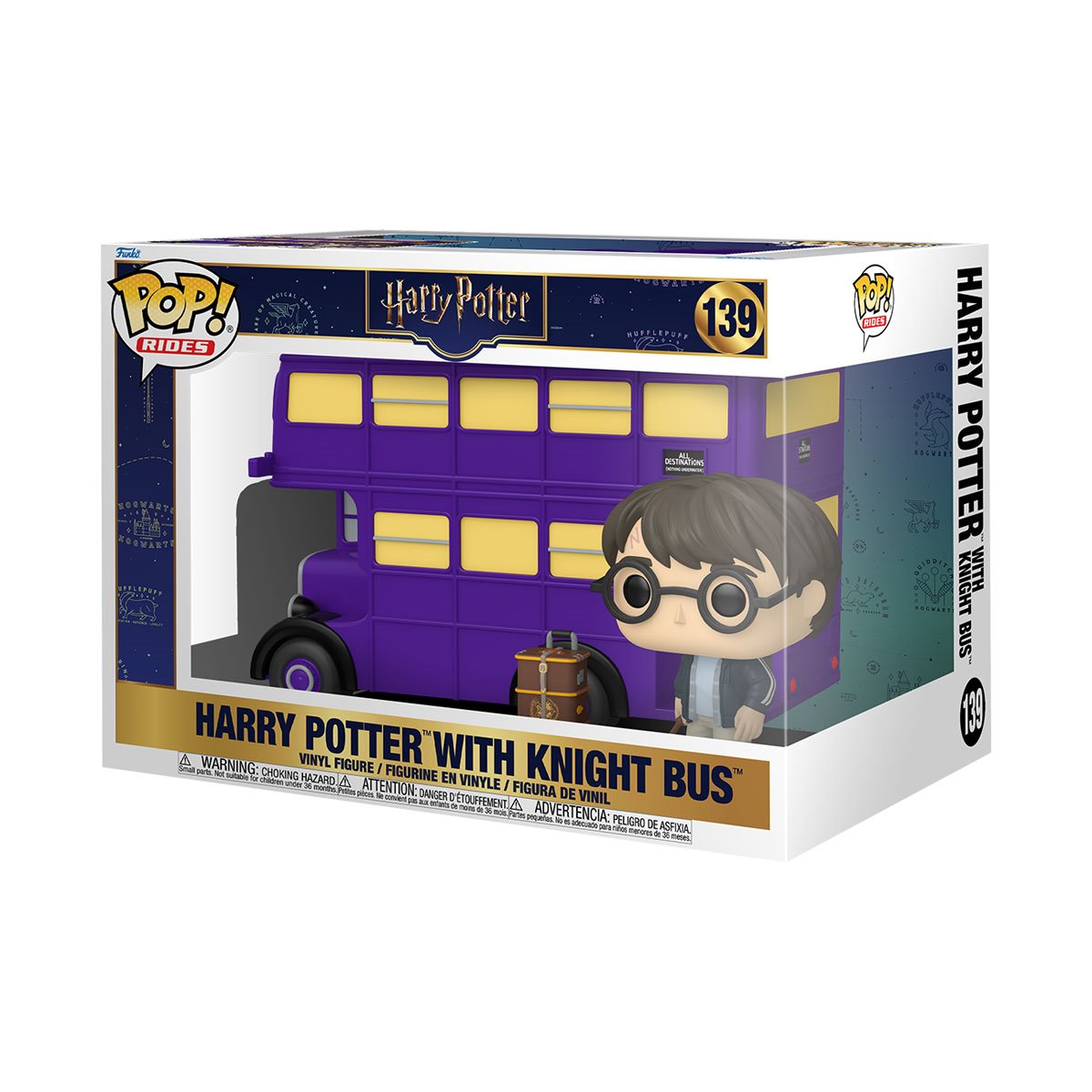 Harry Potter with Knight Bus Super Deluxe Funko Pop! Ride #139 - Image 2