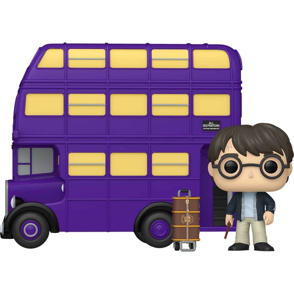 Harry Potter with Knight Bus Super Deluxe Funko Pop! Ride #139