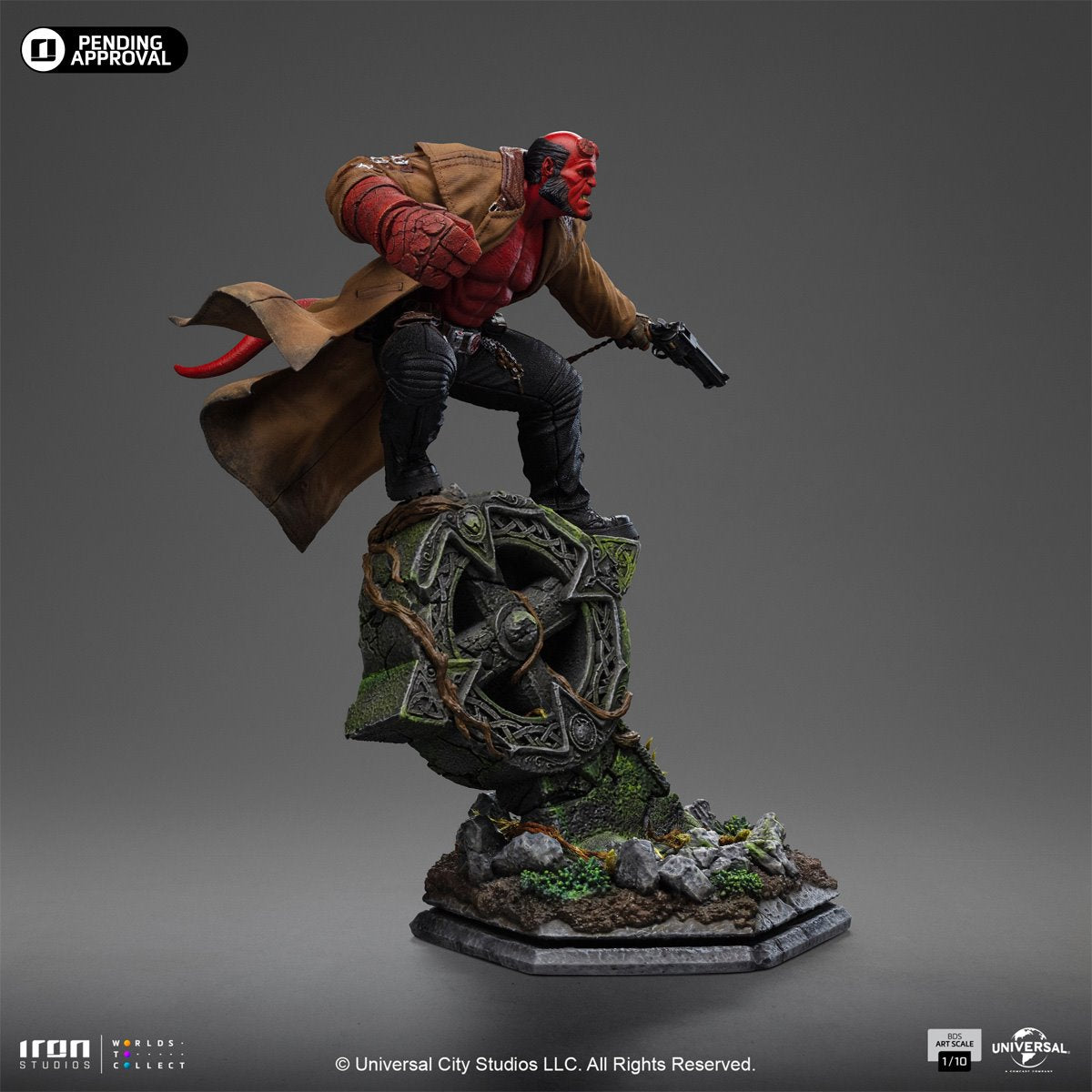 Hellboy 2: The Golden Army Hellboy Battle Diorama Series 1:10 Art Scale Limited Edition Statue - Image 3