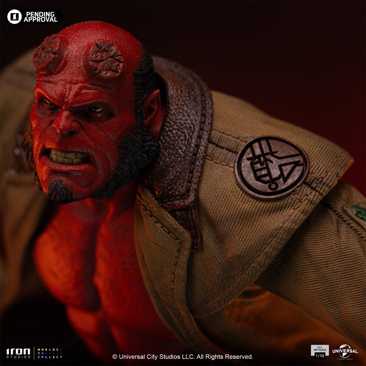 Hellboy 2: The Golden Army Hellboy Battle Diorama Series 1:10 Art Scale Limited Edition Statue - Image 9