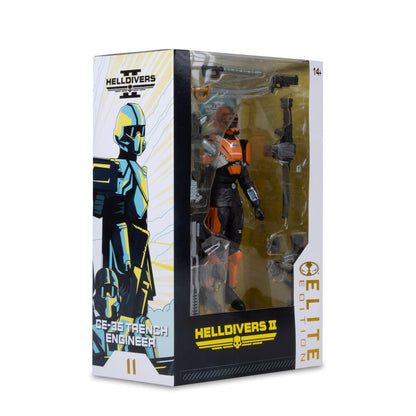 Helldivers II CE-25 Trench Engineer McFarlane Elite Edition #11 7-Inch Deluxe Action Figure - Image 10