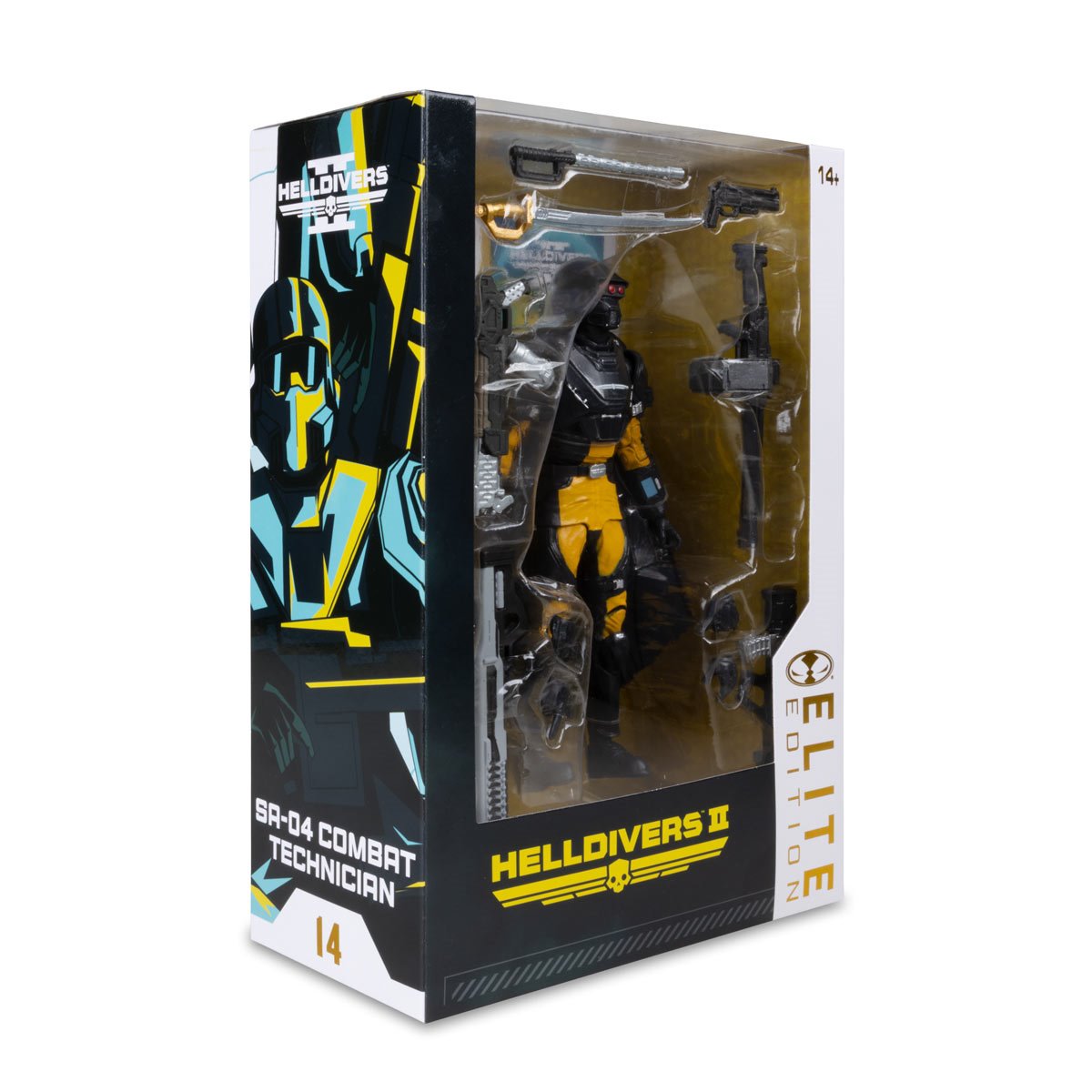 Helldivers II SA-04 Combat Technician McFarlane Elite Edition #14 7-Inch Deluxe Action Figure - Image 9