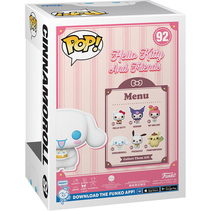 Hello Kitty and Friends Cinnamoroll with Dessert Funko Pop! Vinyl Figure #92 - Image 3