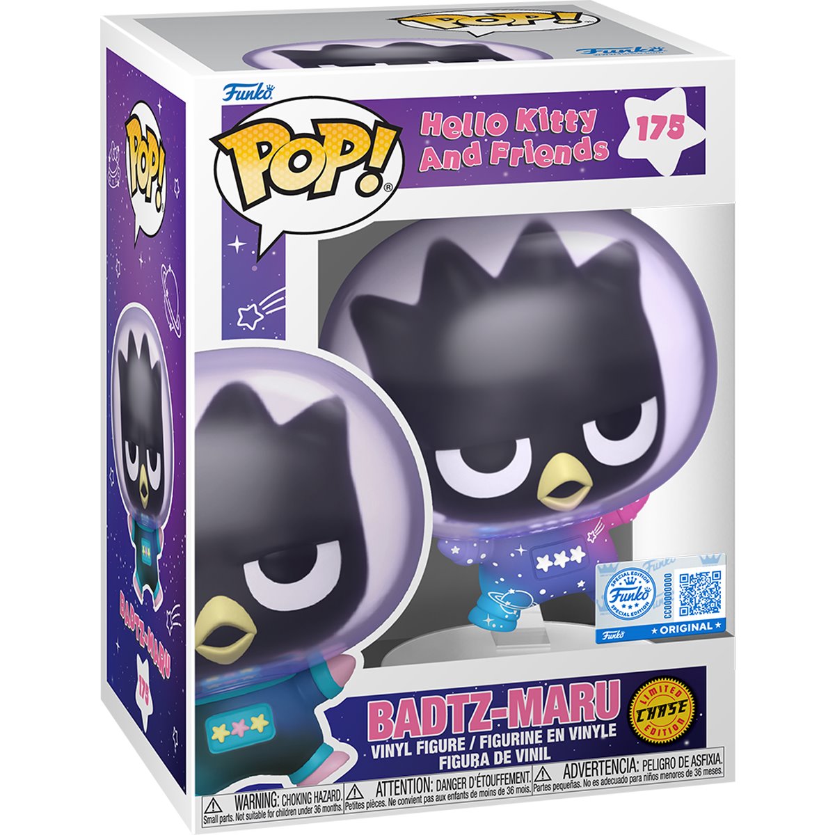 Hello Kitty Badtz-Maru Outer Space Funko Pop! Vinyl Figure #175 - Image 5