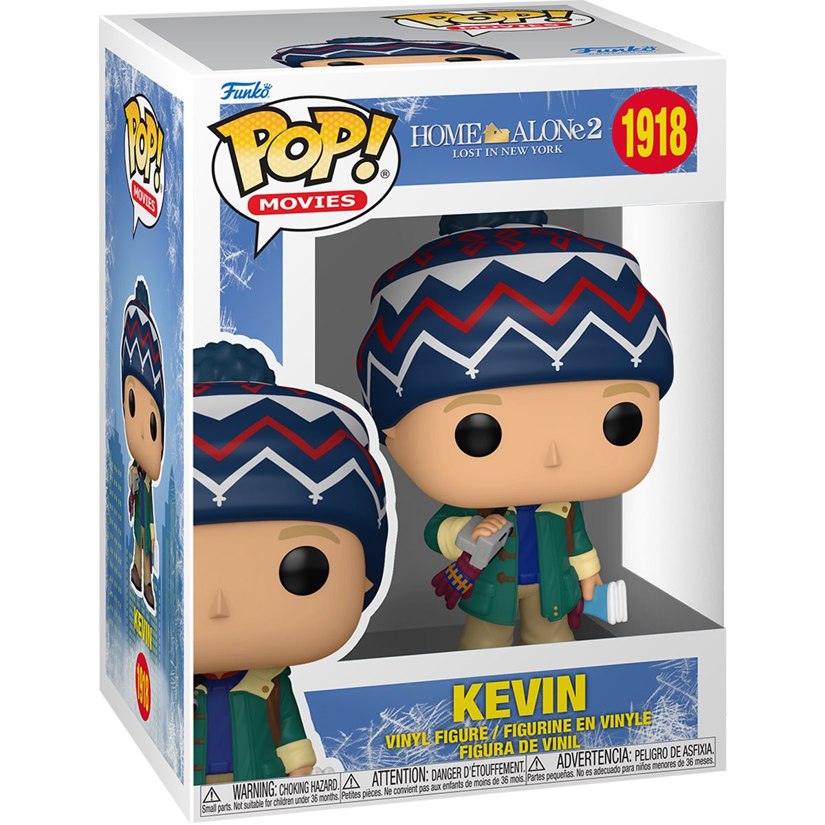 Home Alone 2: Lost in New York Kevin Funko Pop! Vinyl Figure #1918 - Image 2