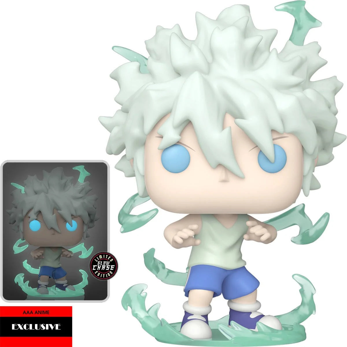 Hunter x Hunter Killua Zoldyck Godspeed Funko Pop! Vinyl Figure #1106 - AAA Anime Exclusive - Image 2