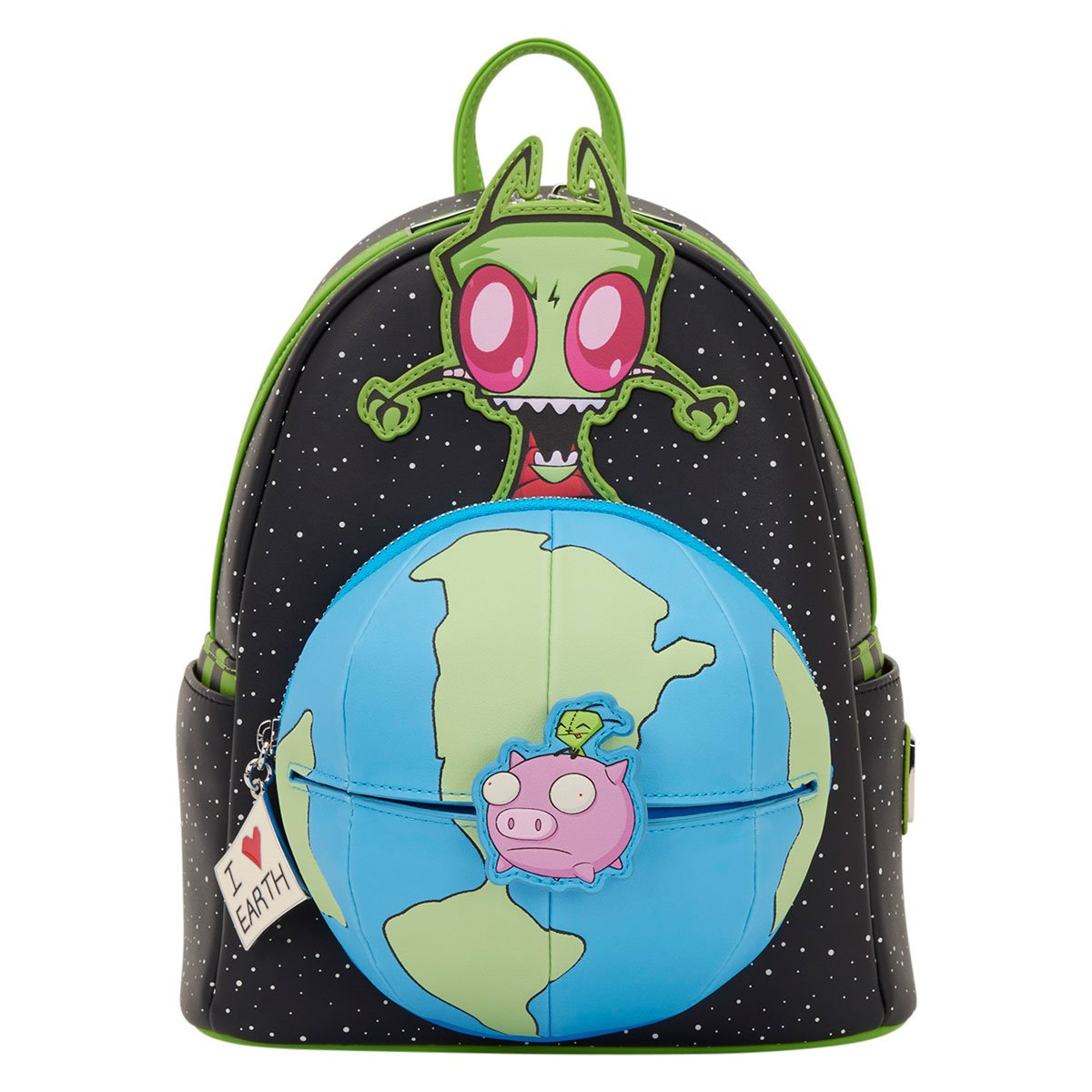 Invader Zim Gir Earth Glow-in-the-Dark Mini-Backpack - Image 3