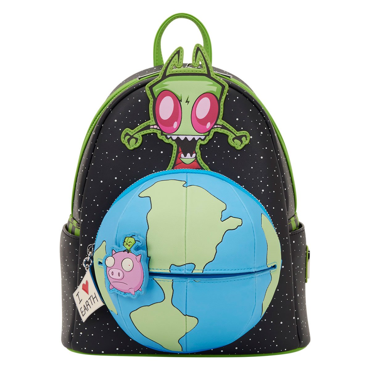 Invader Zim Gir Earth Glow-in-the-Dark Mini-Backpack - Image 4