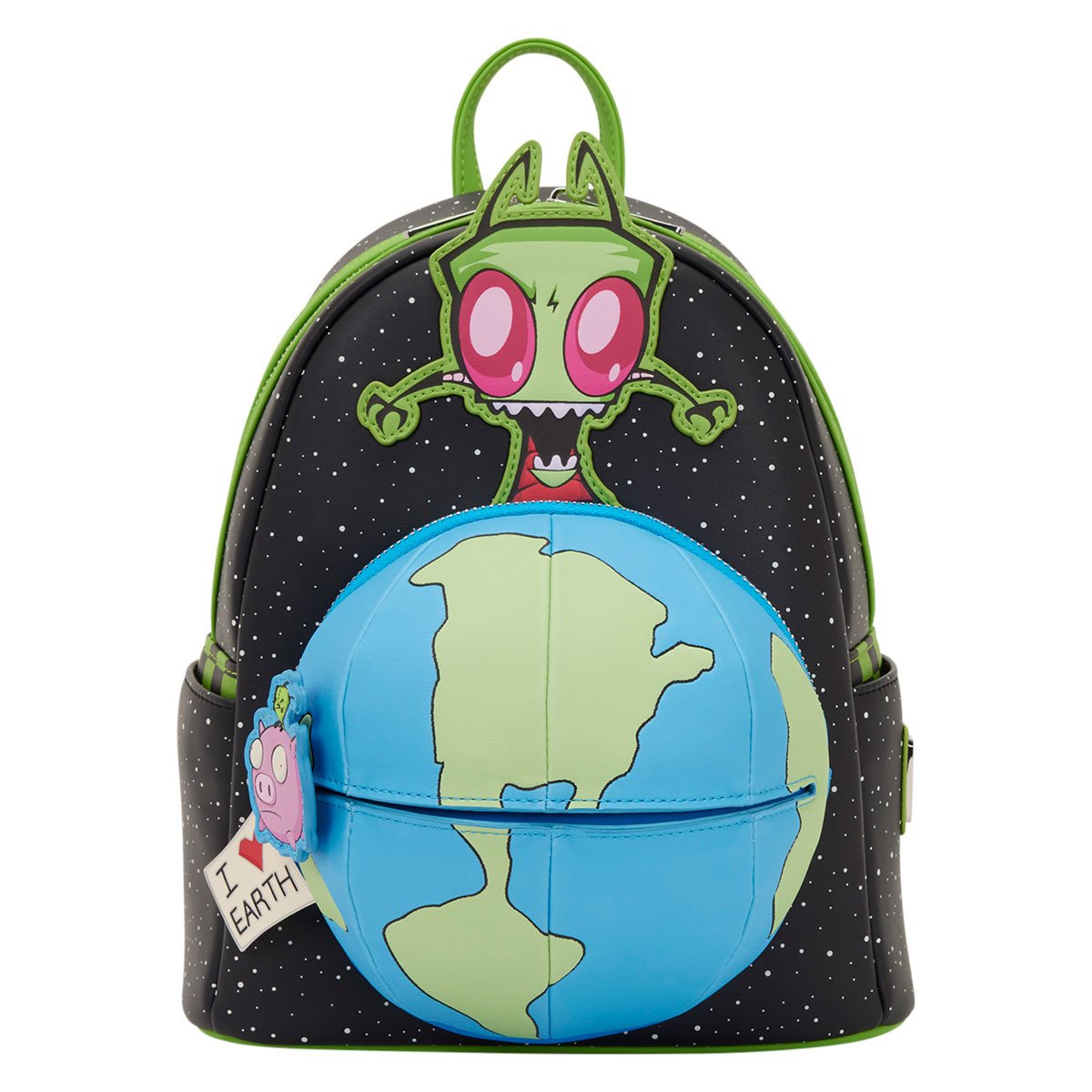 Invader Zim Gir Earth Glow-in-the-Dark Mini-Backpack - Image 5