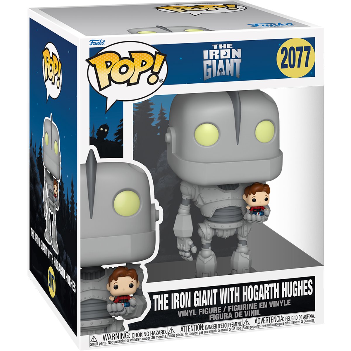 Iron Giant with Hogarth Super 6-Inch Funko Pop! Vinyl Figure - Image 2
