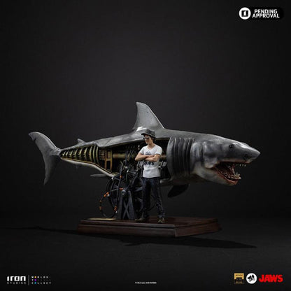 Jaws 50th Anniversary Steven Spielberg Deluxe 1:10 Art Scale Limited Edition Statue - Image 5