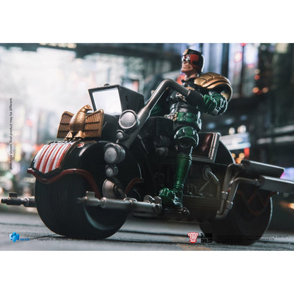 Judge Dredd and Lawmaster MK II Exquisite Mini Series 1:18 Scale Action Figure Set - Image 3
