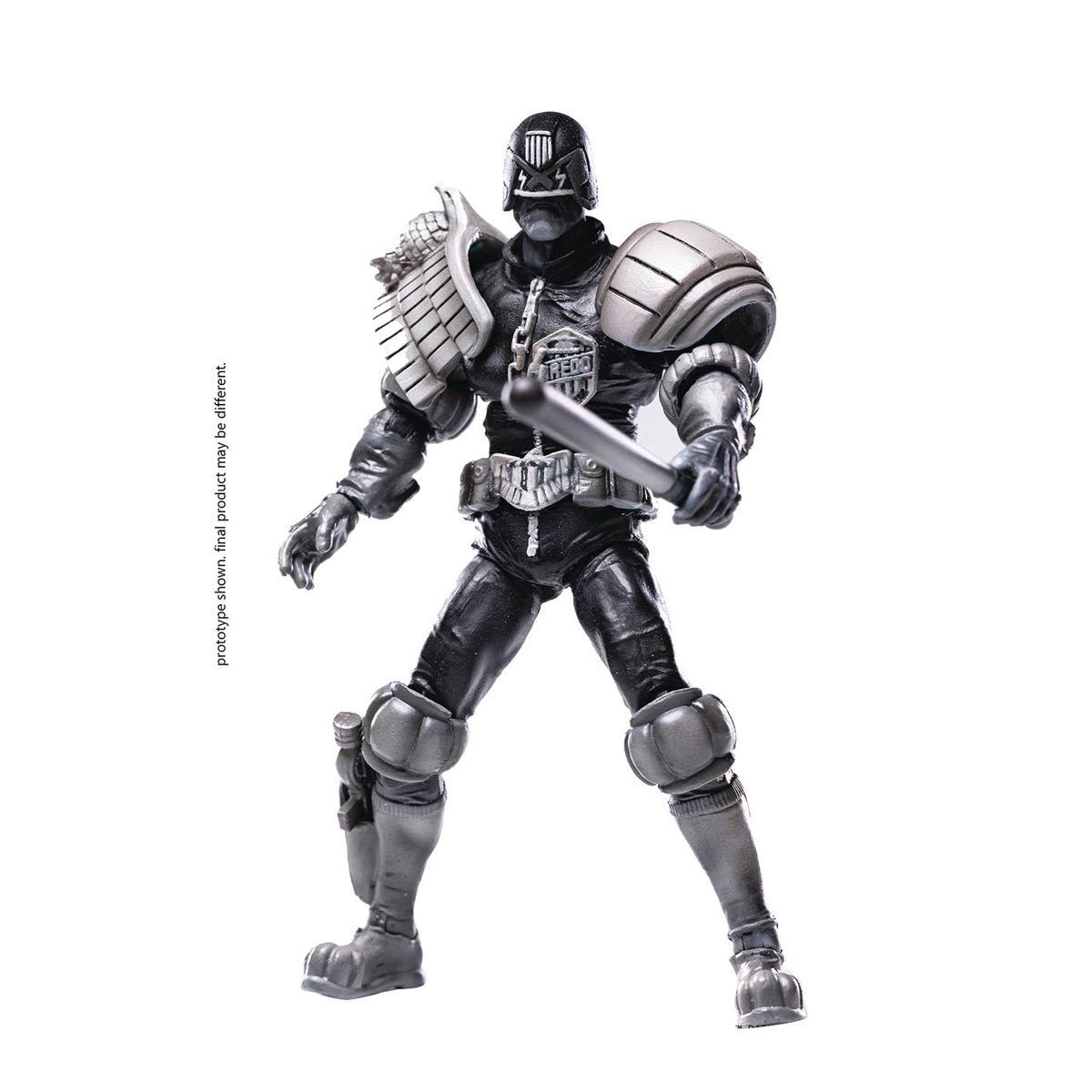 Judge Dredd Black and White Exquisite Mini Series 1:18 Scale Action Figure - Image 2