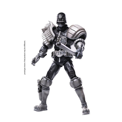 Judge Dredd Black and White Exquisite Mini Series 1:18 Scale Action Figure - Image 2